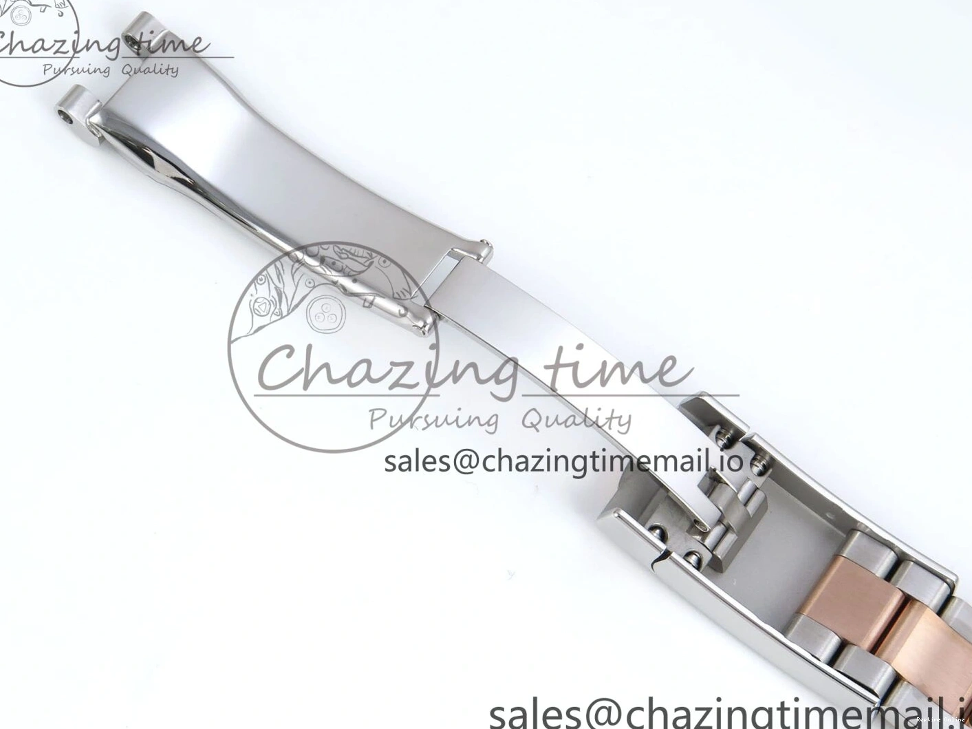 0515 Sleek DateJust 31 278381RBR ARF 1:1 Best Edition 904L Steel RG Roman Dial Diamonds Bezel on SS RG Oyster Bracelet ETA 382